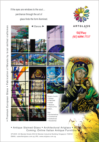 ArtGlass Custom Stained Glass and Commissioned Architectural Art Glass Work